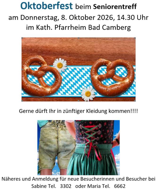 Oktoberfest beim Senorentreff